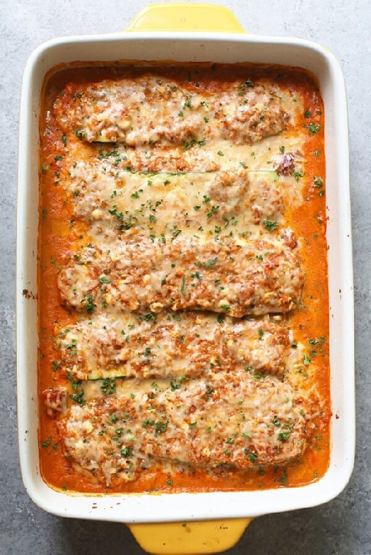 Zucchini lasagna