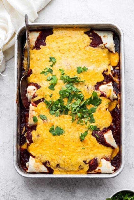 Rotisserie chicken enchiladas