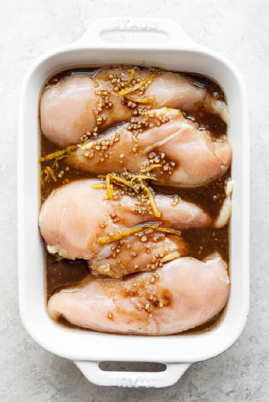 Juicy grilled chicken marinade