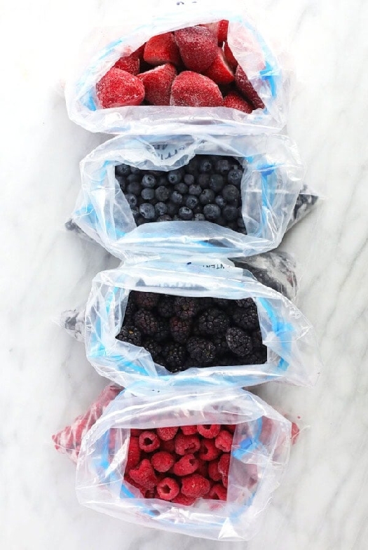 How to freeze berries