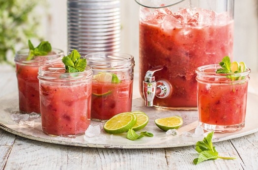 Watermelon & grape cooler