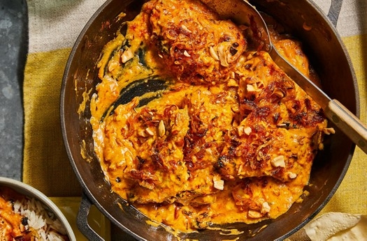 Grilled chicken korma