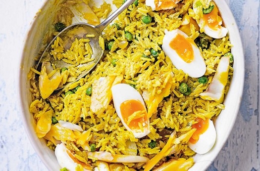 Quick smoked haddock kedgeree