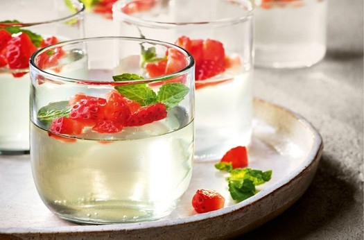 Gin & elderflower jellies