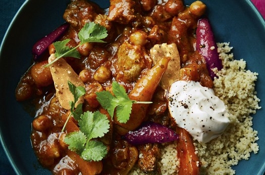 Lamb & carrot tagine