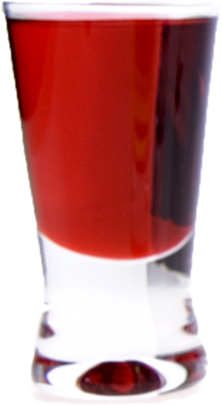 Framboise (raspberry liqueur) or raspberry juice