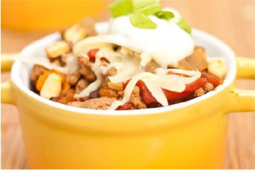 Kicked Up Slow Cooker Chili