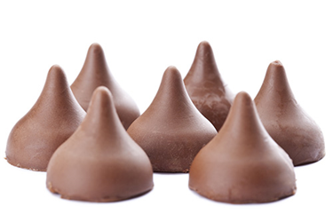 Hersheys Kisses Brand Milk Chocolates