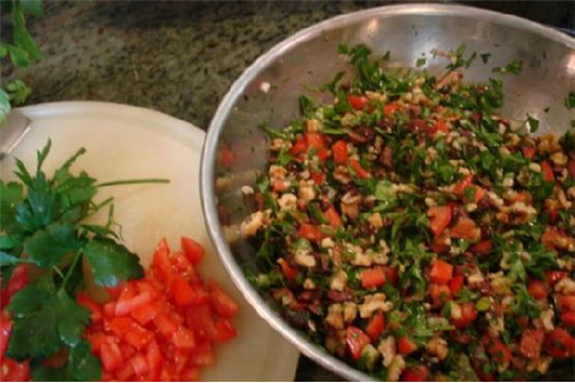 Middle Eastern Chopped Salad