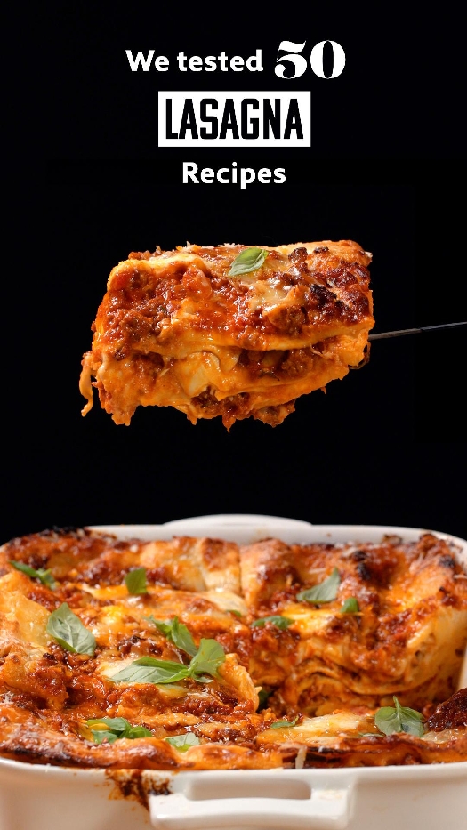 We tested 50 lasagna recipes and this is the best one
