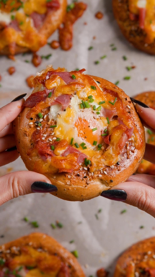 Sheet pan egg-in-a-hole