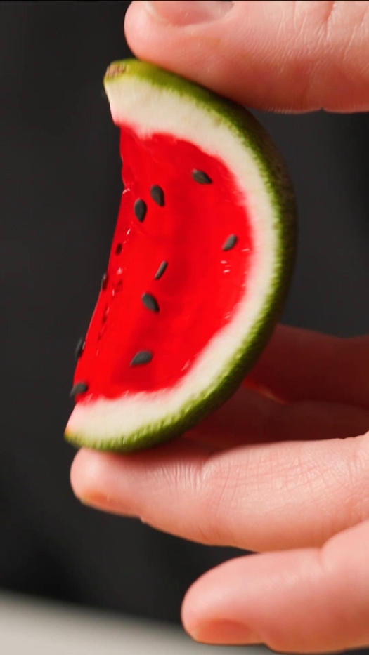 Lime wedge jello shots