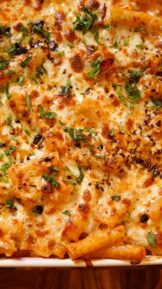 Million dollar baked ziti