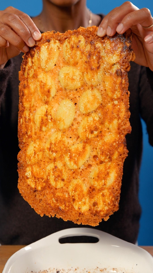 Parmesan-crusted potatoes