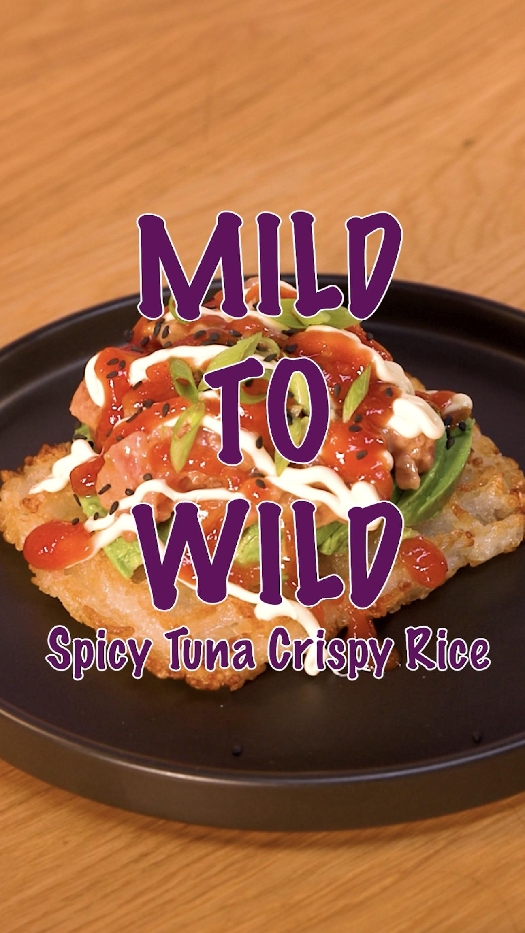 Spicy tuna crispy rice