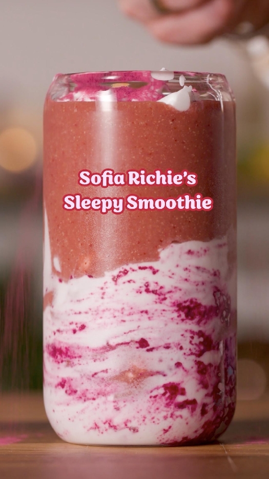 Sofia richie sleepy smoothie dupe