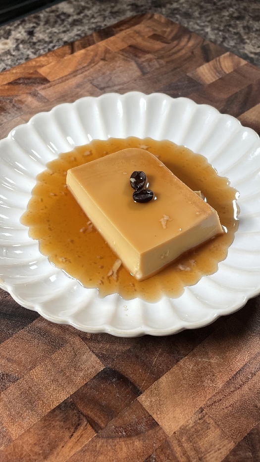 Coffee flan