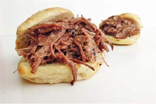 Crock Pot Shredded French Dip