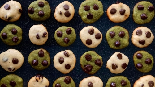 Baby chocolate chip cookies