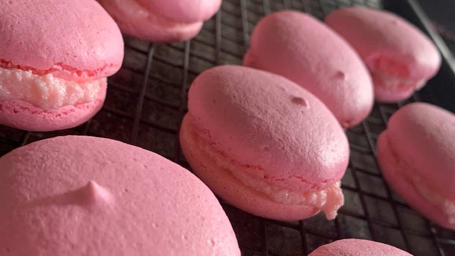 Nut-free macarons