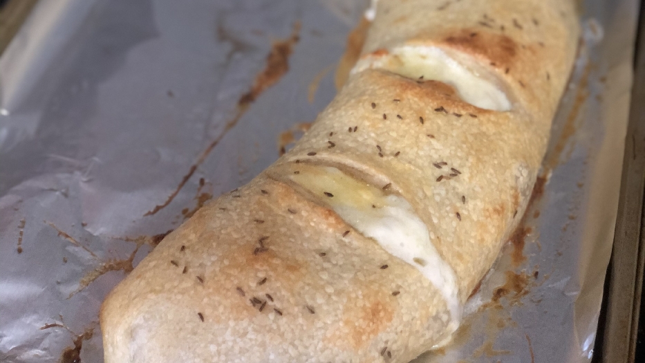Corned beef stromboli