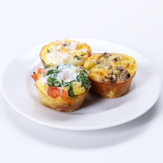 Easy omelette cups