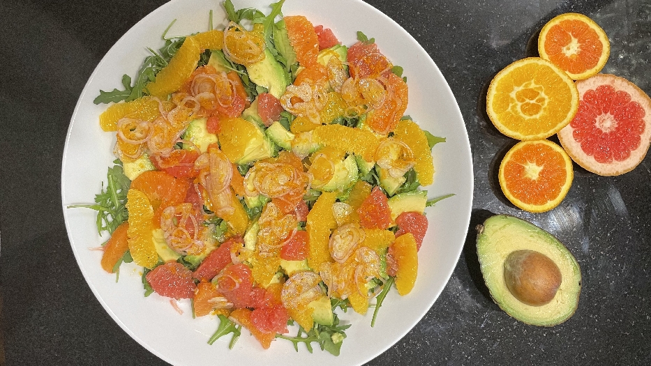 Avocado citrus salad