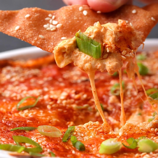 Hot crab rangoon dip