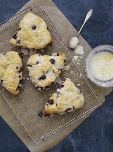 Blueberry scones