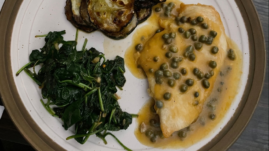 Keto chicken piccata