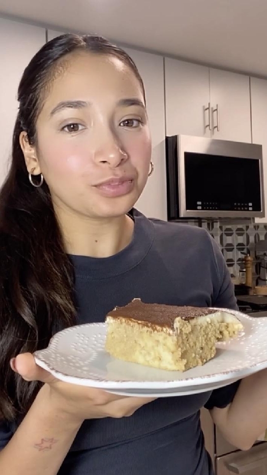 Tiramisu tres leches cake