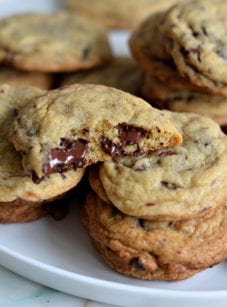 Chocolate chunk cookies