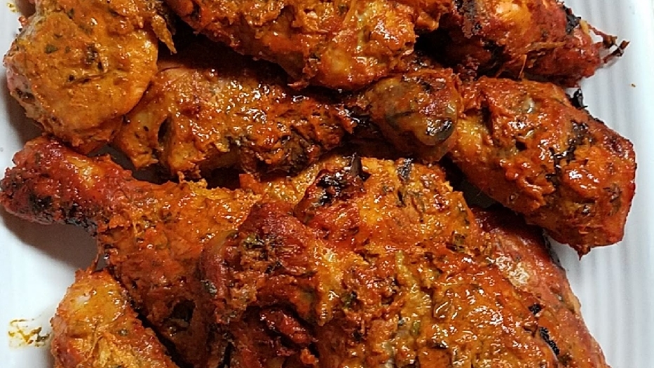 Baked chicken tikka