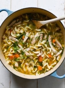 Easy chicken noodle soup