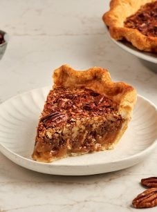Bourbon pecan pie