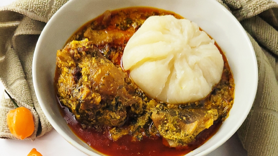 Cassava fufu