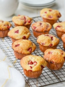 Strawberry muffins