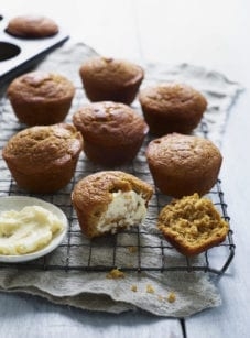 Pumpkin cornbread muffins