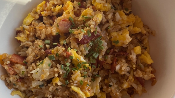 Breakfast fried rice