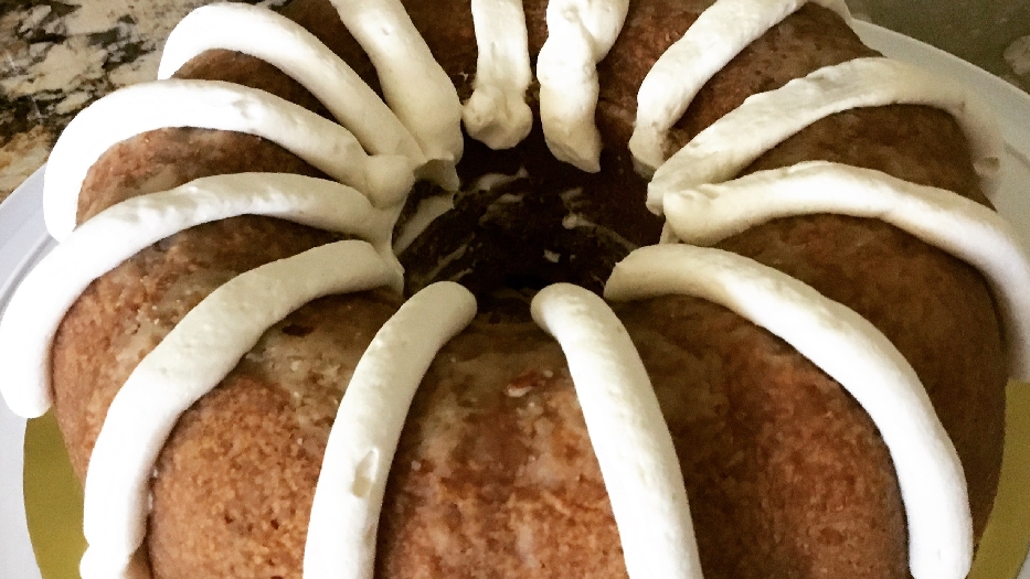 Moist vanilla bundt cake