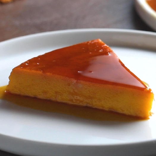 Kabocha flan