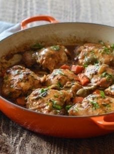 Moroccan chicken tagine