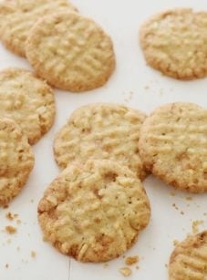 Toffee almond sandies