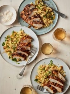 Grilled moroccan chicken