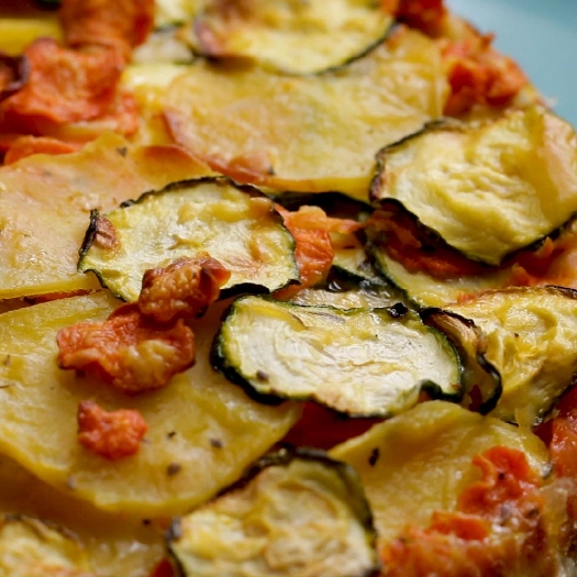 Scalloped vegetable bake