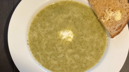 Weekday broccoli soup