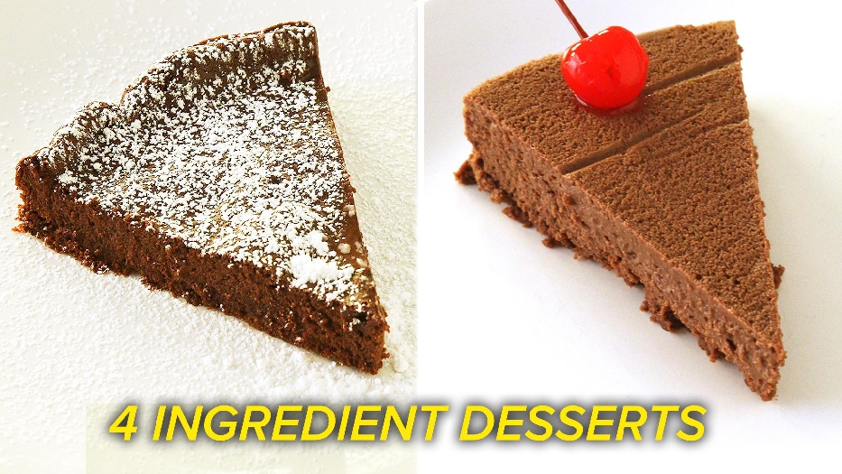 4-ingredient chocolate cheesecake