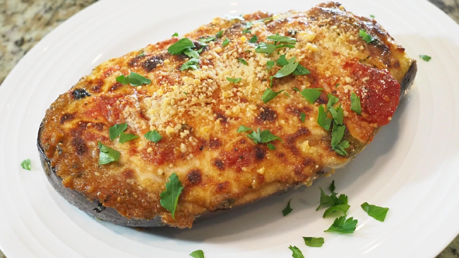 Stuffed sicilian eggplant