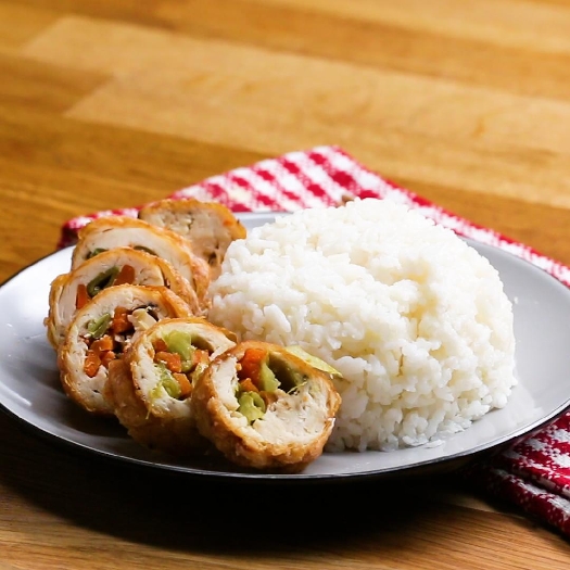 General tso's chicken roll