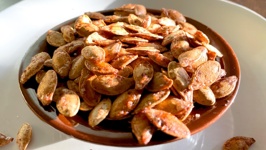 Air fryer pumpkin seeds